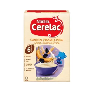 Nestlé Cerelac Banana Cereal with Prune 6+ months 250g (Malaysia)