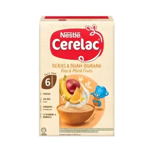 Nestlé Cerelac Rice Mixed Fruit Cereal 6+ months 250g (Malaysia)