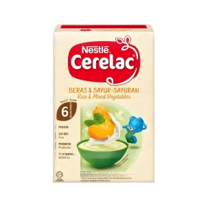 Nestlé Cerelac Rice Vegetable Cereal 6+ months 250g (Malaysia)