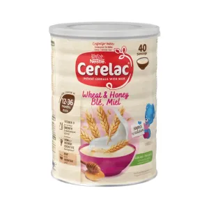 Nestlé Cerelac Wheat Honey Cereal with Milk 12–36 months 1kg (UK)