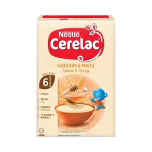 Nestlé Cerelac Wheat Honey Cereal 6+ months 225g (Malaysia)
