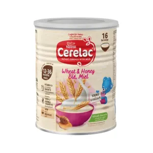 Nestlé Cerelac Wheat Honey Cereal with Milk 12–36 months 400g (UK)