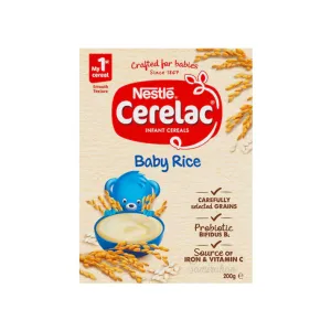 Nestlé Cerelac Stage 1 Baby Rice Cereal from 6+ months 200g