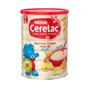 Nestle Cerelac Stage 1 Wheat & Three Fruits 400gm TIN