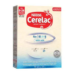 Nestle Cerelac Stage 1 Rice with Milk (6 M+) 350gm BIB