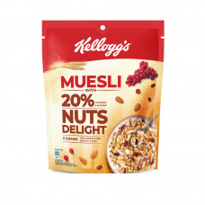 Kellogg's Muesli Nut Delights Breakfast Cereal 240gm