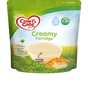 Cow & Gate Creamy Porridge 125g Made in UK
