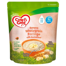 Cow & Gate Banana Wholegrain Porridge Baby Cereal (From 7m) – 200g (U.K)