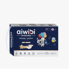 Aiwibi Australian Premium Baby Belt M Diaper  6-11 Kg - 54 Pcs