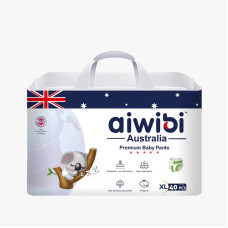 Aiwibi Australian Premium Baby Diaper Pant XL 13-18 Kg 40 Pcs