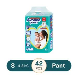 Avonee Small Pant Diaper 4-8Kg 42 Pcs