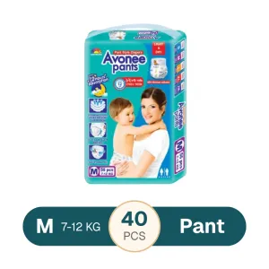 Avonee Medium Pant Diaper 7-12Kg 40 Pcs