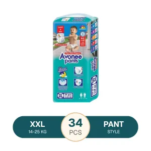 Avonee Jumbo Pack XXL Pant Diaper 14-25Kg 34 Pcs