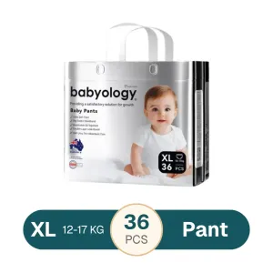 Babyology Premium Baby Pant Diaper XL 12-17 kg - 36 pcs
