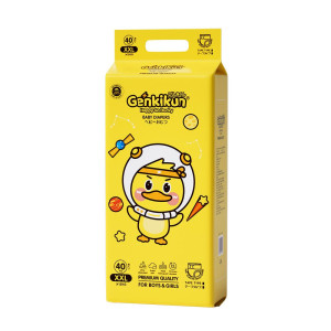 Genkikun Premium Baby Diapers Pant 2XL – 40 pcs (Over 15 kg)