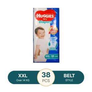 Huggies Dry Belt Diaper XXL (Over 14Kg) - 38Pcs  (Malaysia)