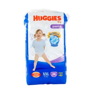 Huggies Dry Pant XXL Diaper 15-25Kg - 34 Pcs (Malaysia)