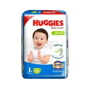 Huggies Skincare Pants L 9-14Kg - 46Pcs