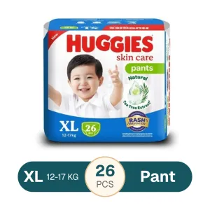 Huggies Skincare Pants XL 12-17kg - 26Pcs