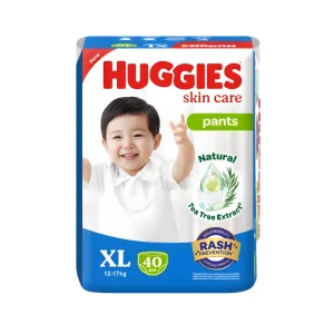 Huggies Skincare pants XL 12-17kg - 40Pcs