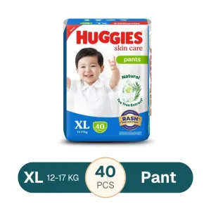 Huggies Skincare pants XL 12-17kg - 40Pcs