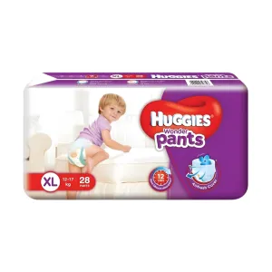 Huggies Wonder Pants Baby Diaper XL 12-17Kg - 24 pcs
