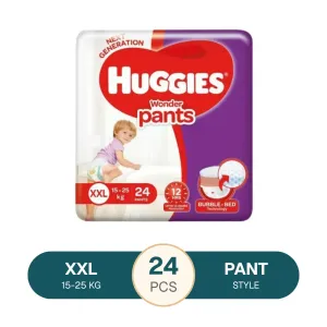 Huggies Wonder Pants Baby Daiper XXL 15-25kg - 24Pcs