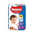Huggies Dry XL Pant Diaper 12-17Kg - 42 Pcs (Malaysia)