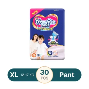 MamyPoko Pants XL 12-17 Kg 30 Pcs (Made in India)