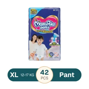 MamyPoko Pants XL 12-17 Kg - 42 Pcs (Made in India)