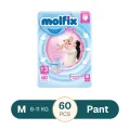 Molfix Baby Diaper Pants Jumbo Midi 6-11 kg 60 Pcs (Made in Turkey)