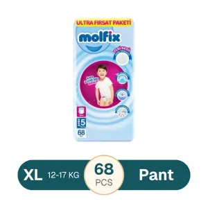 Molfix ultra Adv: Pant Junior 12-17kg 68pcs