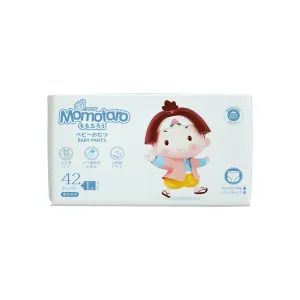 Momotaro Baby Diapers Belt L - 42 Pcs (9-14kg)
