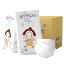 Momotaro Baby Diapers Belt S - 56 Pcs (4-8kg)