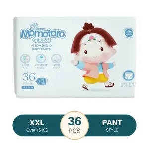 Momotaro Baby Diapers Pant 2XL - 36 Pcs (Over 15kg)