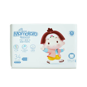 Momotaro Baby Diapers Pant 4XL - 34 Pcs (Over 20kg)