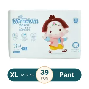 Momotaro Baby Diapers Pant XL - 39 Pcs (12-17kg)