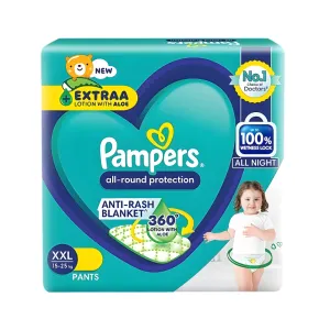 Pampers All round Protection Daiper Pants XXL 15-25kg - 38Pcs