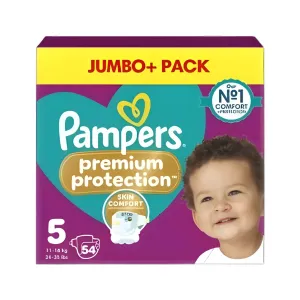 Pampers Premium Protection Baby Diapers Size 5 11-16KG 54 pcs