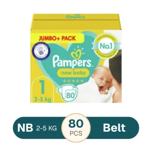 Pampers premium protection belt-1 box (2-5kg)80 UK