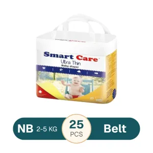 Smart Care Ultra Thin Baby Belt Newborn 2-5 Kg 25 Pcs