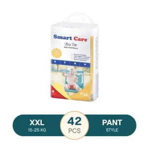 Smart Care Ultra Thin Baby Pant Diaper XXL (15-25 Kg) 42 Pcs
