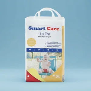 Smart Care Ultra Thin Baby Pant Diaper Large (9-14 Kg) 50 Pcs