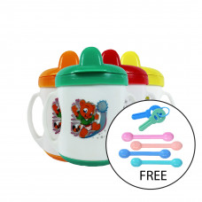 Duck Shiney Cup (WS096) FREE 1pcs Duck Sipper Teether (WS053)
