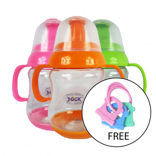 Duck Dimple Cup (WS207) FREE 1pcs Duck Jingle Bell Teether (WS202)