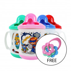 Duck Sunny Cup (WS224) FREE 1pcs Duck Flower Teether (WS204)