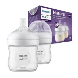 Philips Avent Natural Response Baby Feeding Bottle 125 ml (2 Pack)