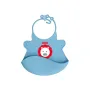 Fisher-Price UltraCare Easy Clean Silicon Baby Bib, (K6-SMKV- WAKA)