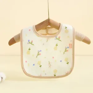 Baby U-Shaped Waterproof Bib - Spring All Over the Garden