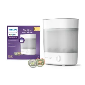 Philips Avent Advanced Baby Bottle Sterilizer with Ultra Air Soothers
